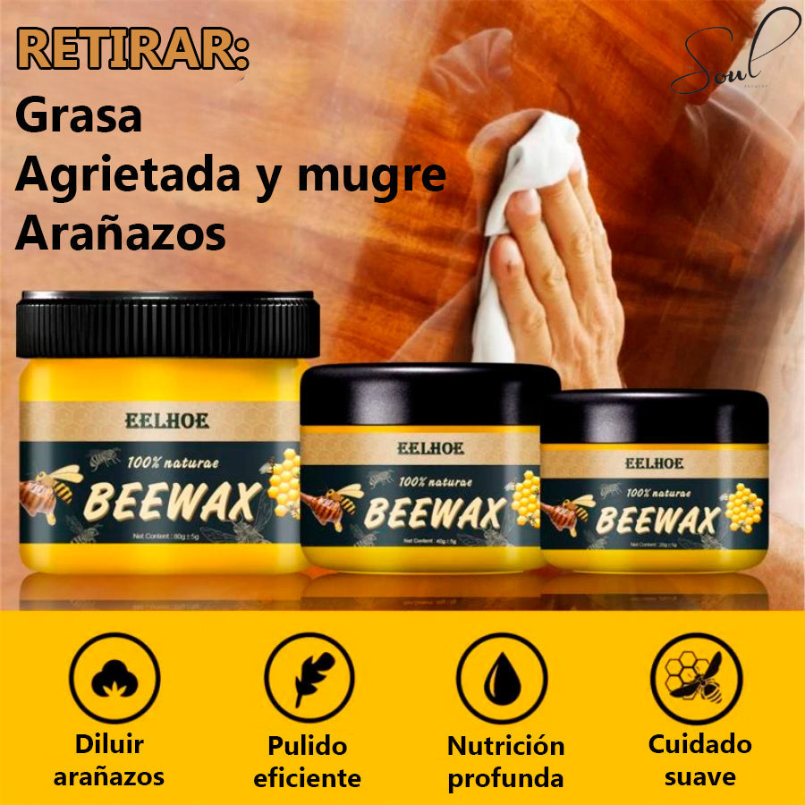 Cera reparadora para Muebles y Tapicerías - BeeWax™