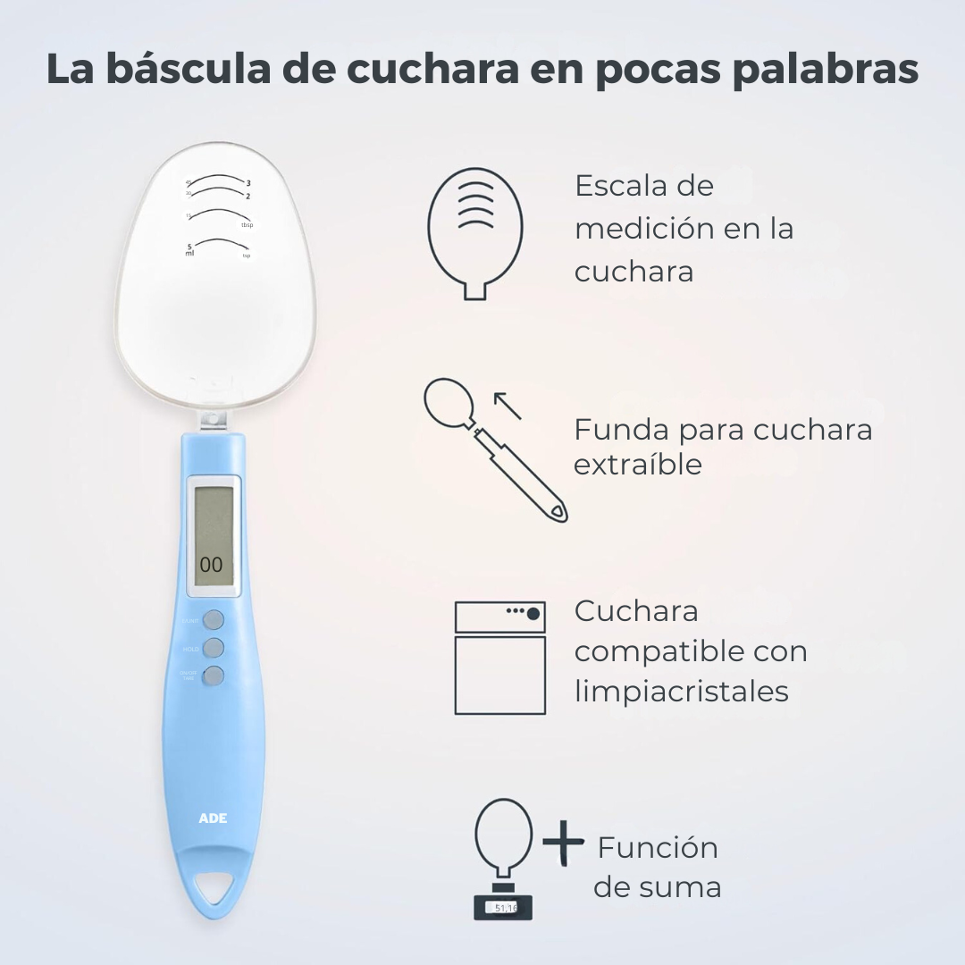 StarCook | Cuchara Medidora Digital de Alta Precisión (0.1 g a 500 g)