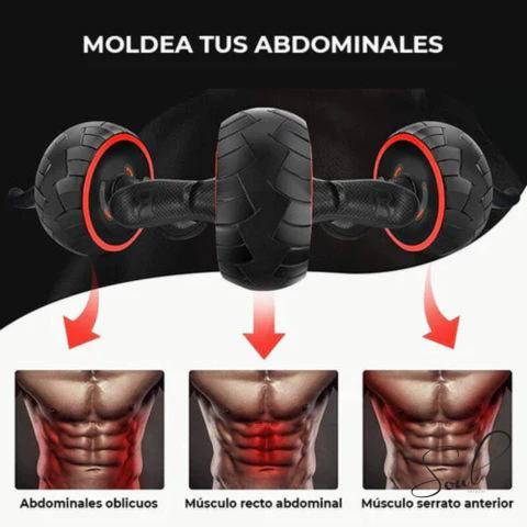 Fitness-hot  Rodillo de abdominales explosivos