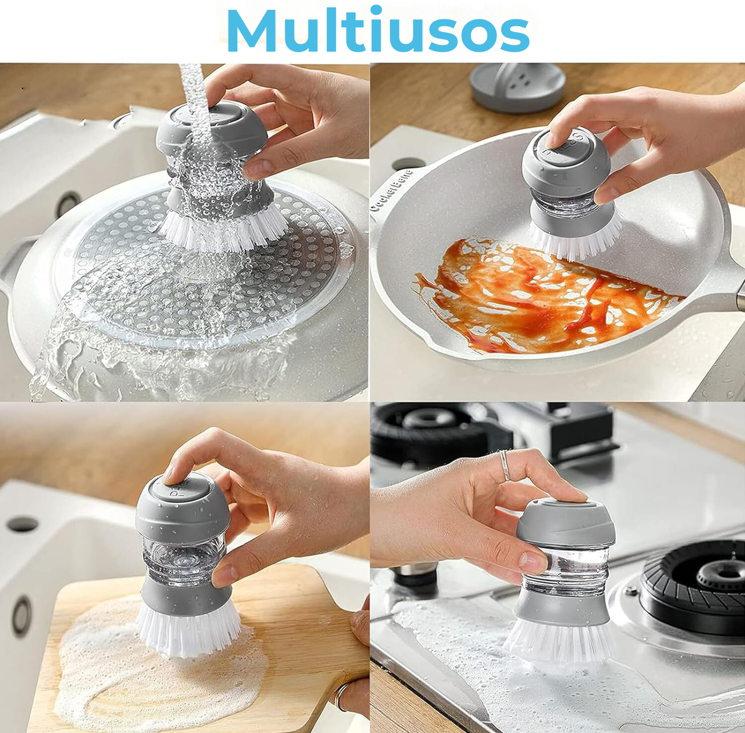 Unidad Extra DishWashPro | Cepillo Para Lavavajillas De Cocina