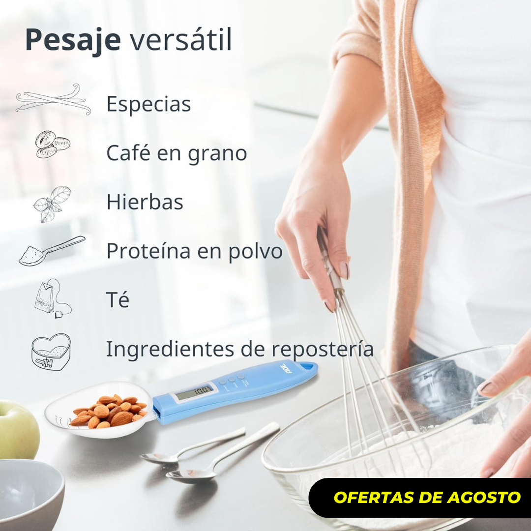 StarCook | Cuchara Medidora Digital de Alta Precisión (0.1 g a 500 g)