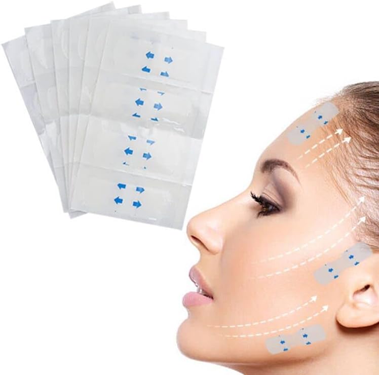 Tiras Lifting facial Anti-Arrugas y Rejuvenecedoras Transparentes