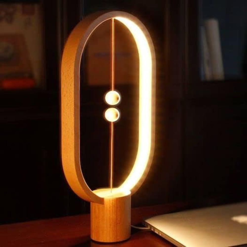 Lámpara de Equilibrio con Suspensión Magnética - FloatLume™