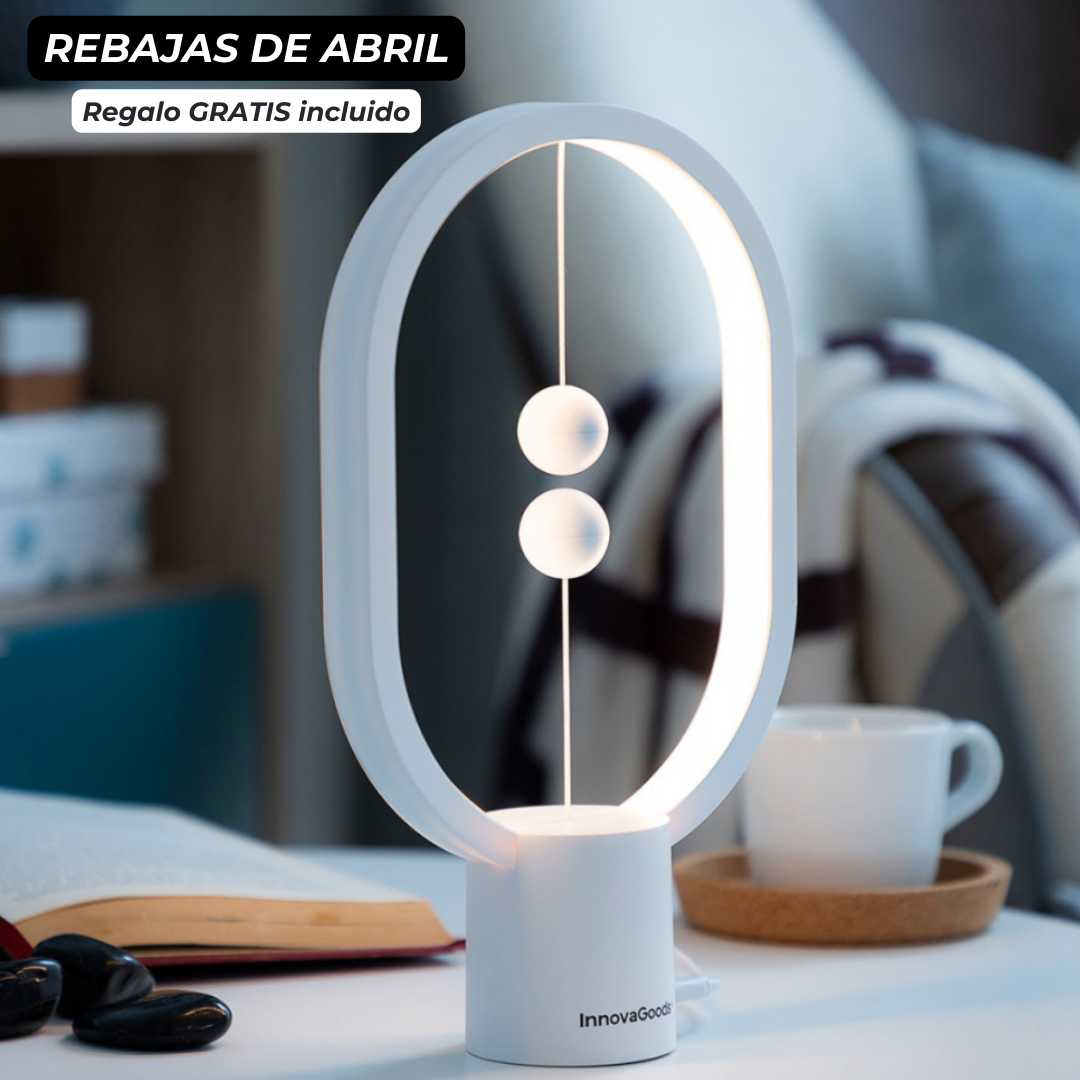 Lámpara de Equilibrio con Suspensión Magnética - FloatLume™