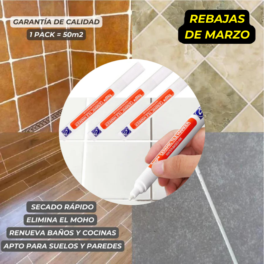 Unidad extra Restaurador de Juntas especial Baños y Cocinas - 50m2