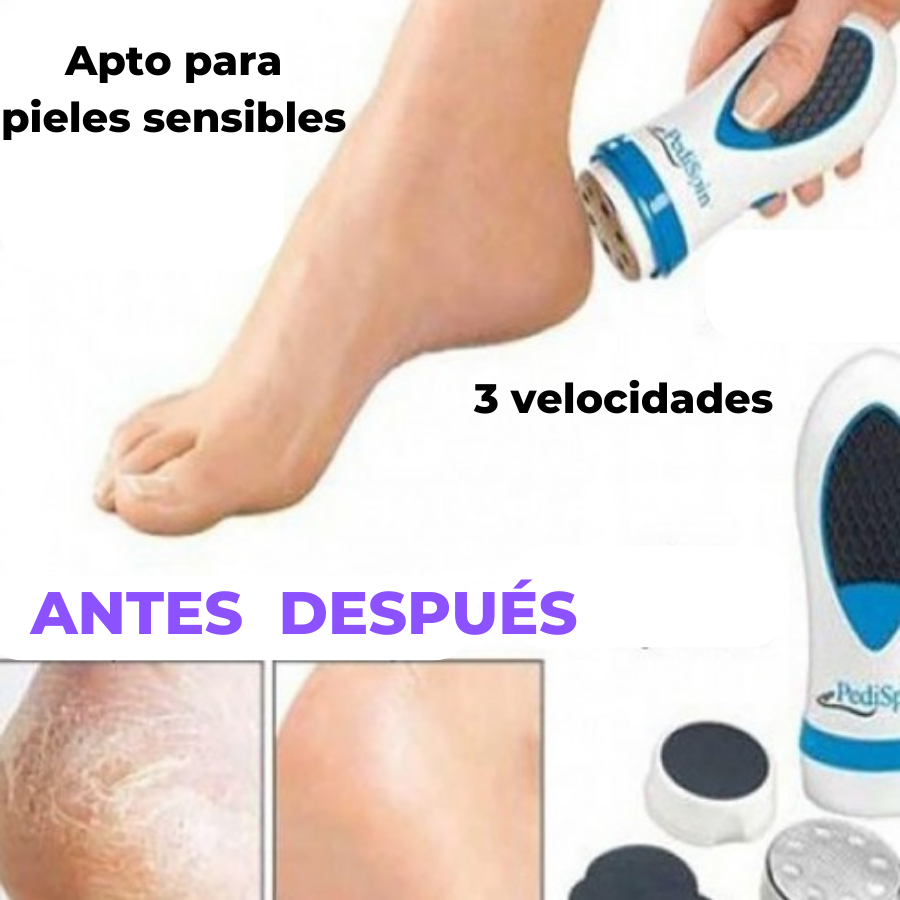 PediSpin™ - Lima eléctrica para eliminar callos y mejorar la salud de tu pies