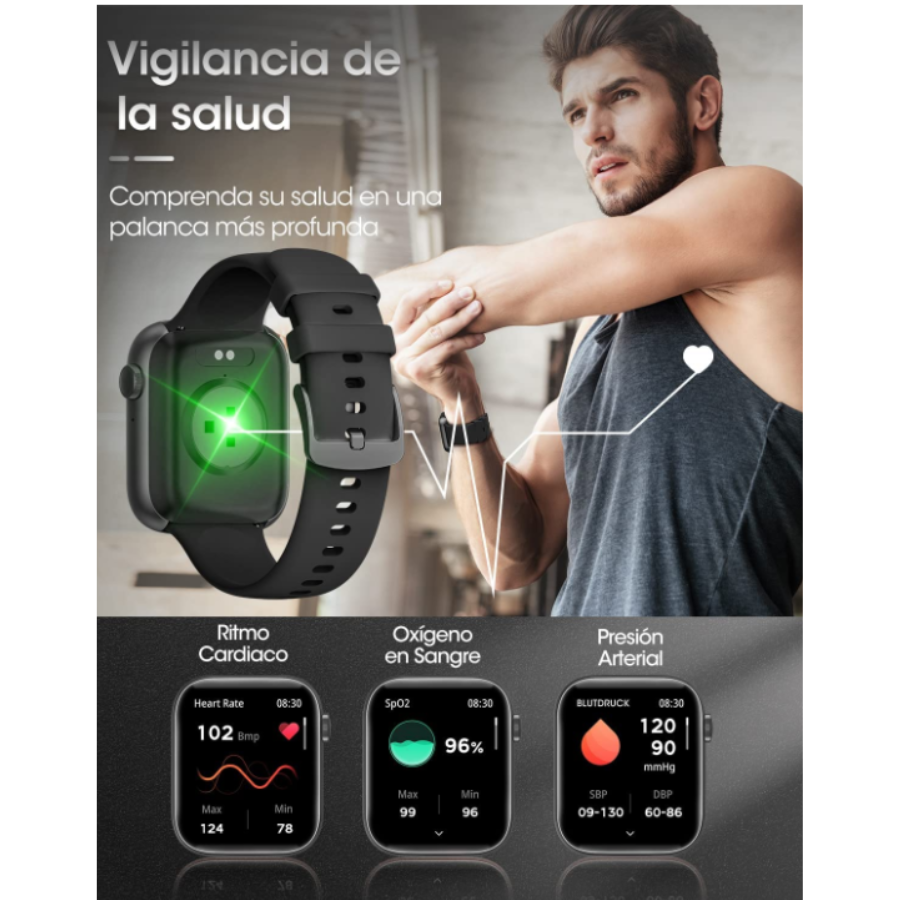 SmartWatch T500 pro Reloj inteligente con m ltiples